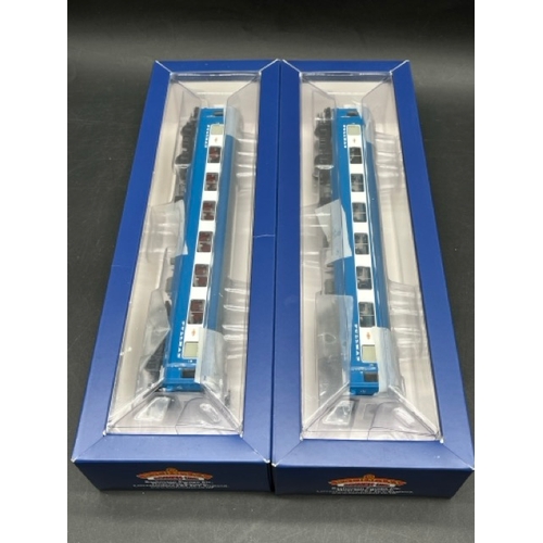 195 - Bachmann Branchline 31-256DC Class 251 Blue Pullman 6-car Midland set in Nanking blue with full yell... 