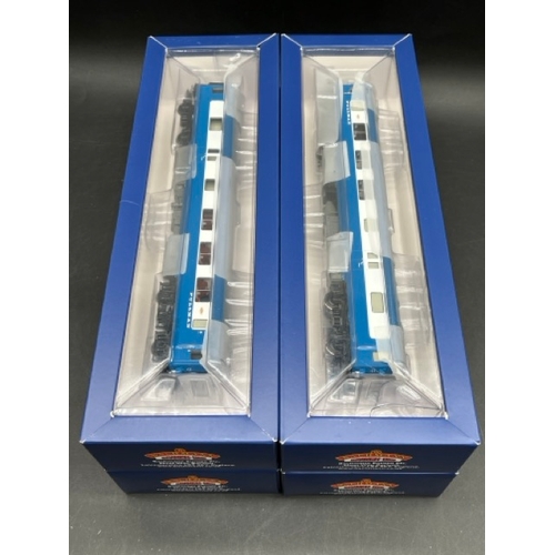 195 - Bachmann Branchline 31-256DC Class 251 Blue Pullman 6-car Midland set in Nanking blue with full yell... 