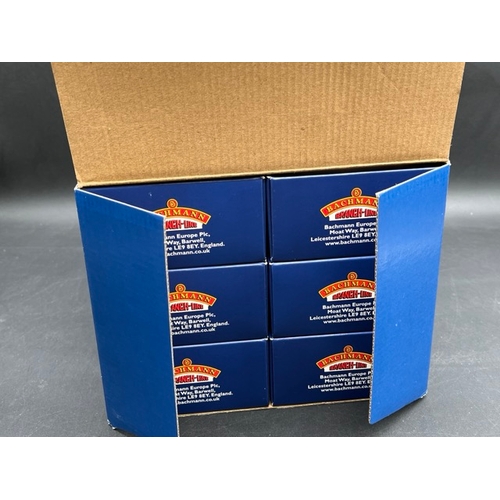 195 - Bachmann Branchline 31-256DC Class 251 Blue Pullman 6-car Midland set in Nanking blue with full yell... 