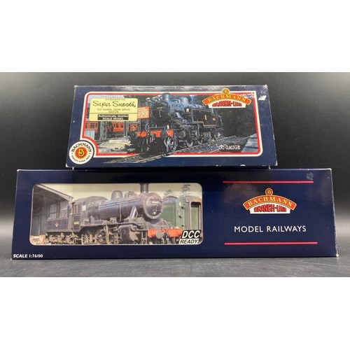 222 - Two OO Bachmann LMS Unlined Locomotives both Tested Runners
Bachmann Branchline 32-830 Class 2MT Iva... 