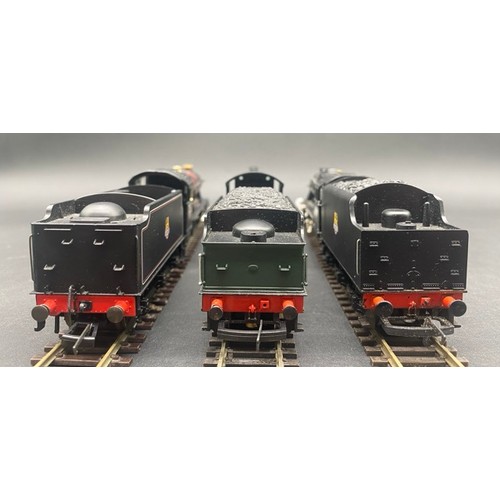 Three OO Hornby Early Crest Steam Locomotives each Tested Runner Hornby ...