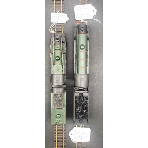 Two OO Hornby BR Late Crest Green lined Locomotives both Tested Runners ...