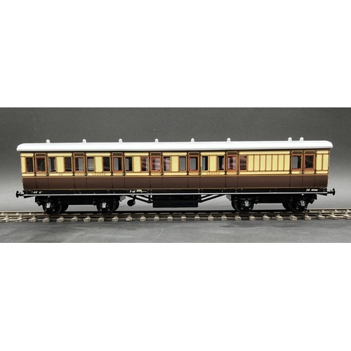 Darstaed Set Of Traditional Tin Plate 0 Gauge Coaches LB and SCR Third ...