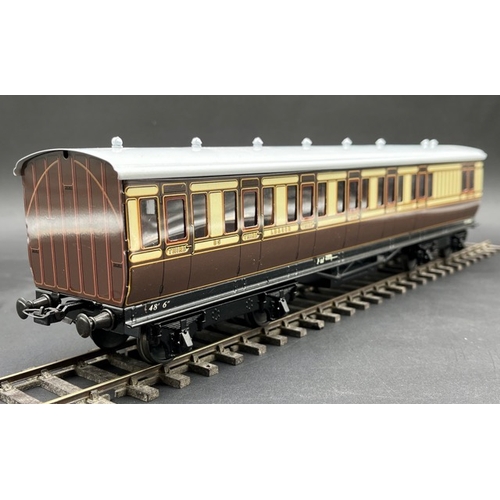 Darstaed Set Of Traditional Tin Plate 0 Gauge Coaches LB and SCR Third ...
