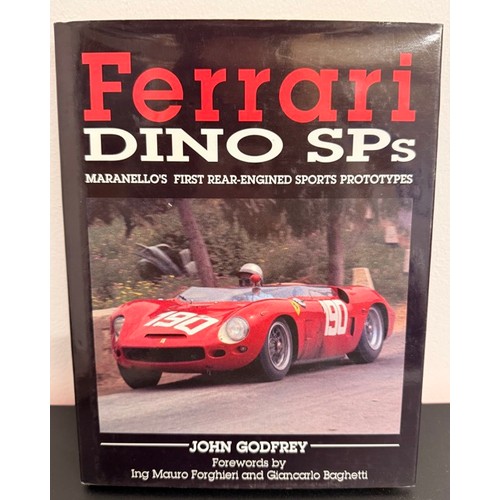11 Ferrari Racing & Sports Car Books. (F-G, 7400g) Ferrari Dino SPs ...