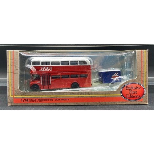Seven 1/76 scale EFE Buses - Models Dust Free in Good boxes EFE 32202 ...
