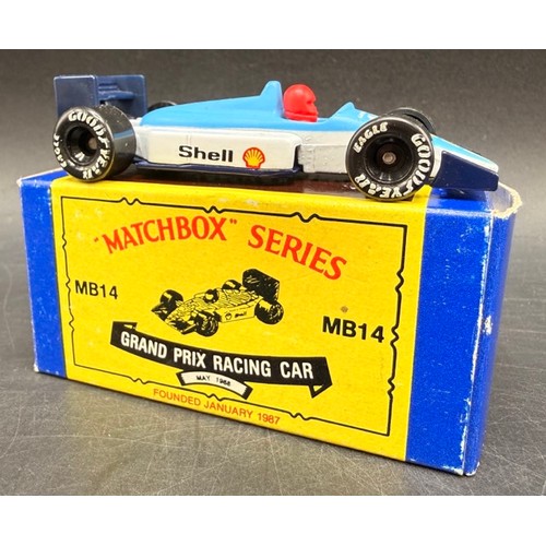 Matchbox Series MB14 Grand Prix Racing Car May 1988 Shell/Goodyear #15 ...