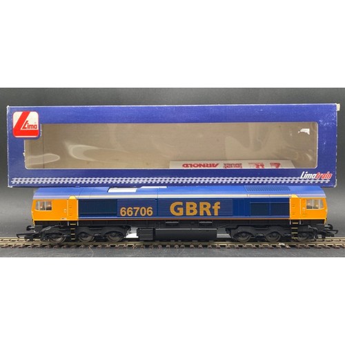 Two OO Lima Class 66 Diesels - Both Tested Runners Lima L204917 Class ...