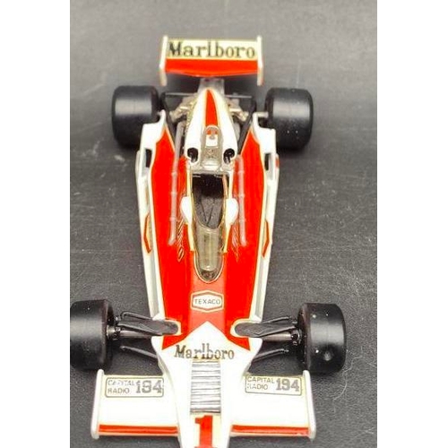 Western Models WRK 10 Marlboro-McLaren M26 F1 in red and white livery ...