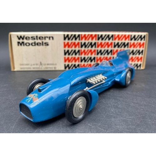 Western Models WMS 9 Campbell-Rolls Royce Bluebird in blue - 1:43 scale ...