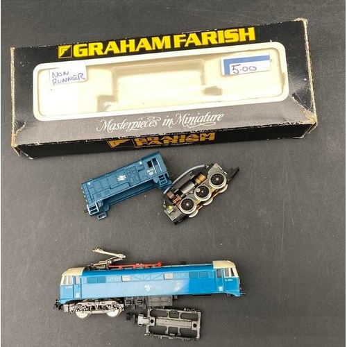 Two N gauge locomotives - Both Tested Non-runners - Spares/Repair ...