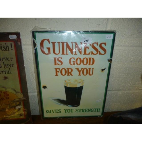 217 - GUINNESS SIGN