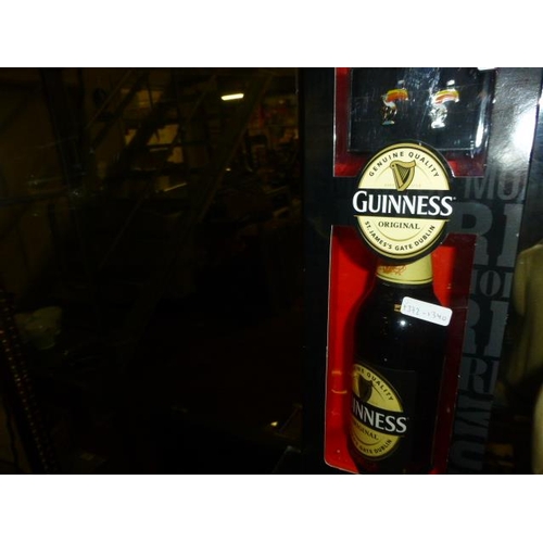 275 - GUINNESS BOTTLE CASED WITH TOUCAN CUFFLINKS