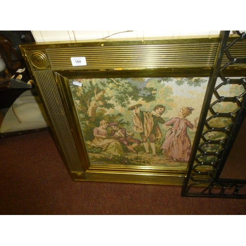 184 - FRAMED TAPESTRY