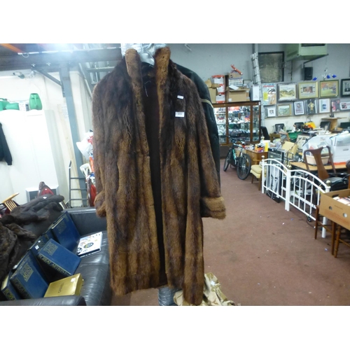 513 - 3 LADIES FUR COATS