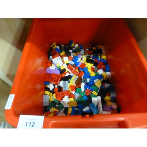 112 - BOX OF LEGO