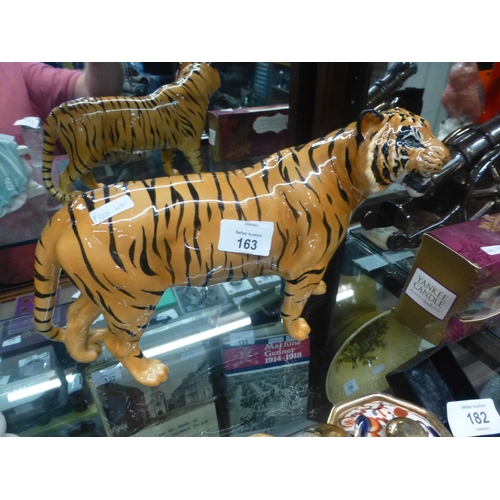 163 - LARGE CERAMIC BESWICK TIGER