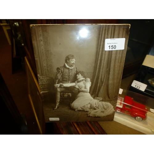 150 - VICTORIAN PICTURE PLAQUE