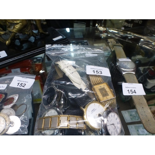 153 - BAG OF WATCHES