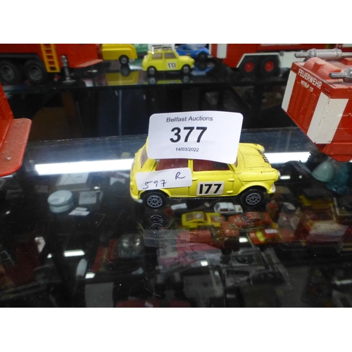 377 - CORGI MINI RALLY CAR