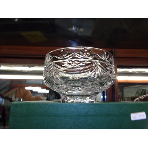 249 - BOXED TYRONE CRYSTAL DISH