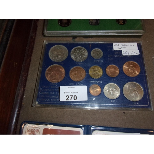 270 - 1971 PRE DECIMAL PROOF SET