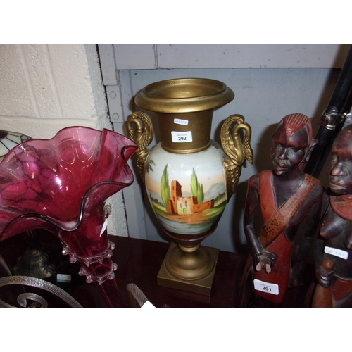 292 - VICTORIAN VASE