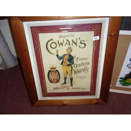 299 - COWANS PRINT