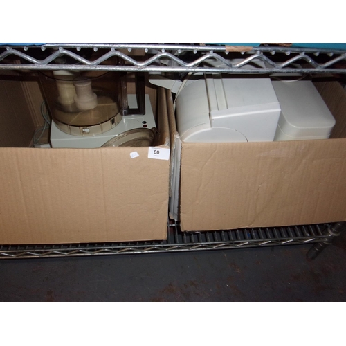 60 - 2 X BOXES OF KITCHEN WARE