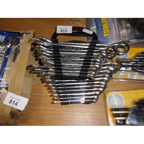 813 - 3 SPANNER SETS