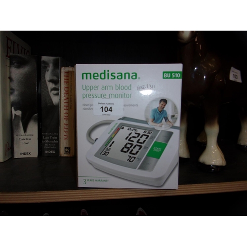 104 - BLOOD PRESSURE MONITOR NEW