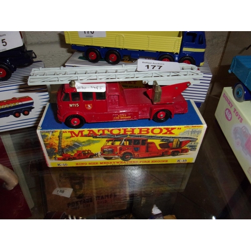 177 - MATCHBOX FIRE ENGINE