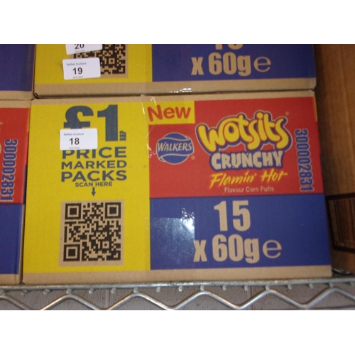 18 - BOX OF WOTSITS