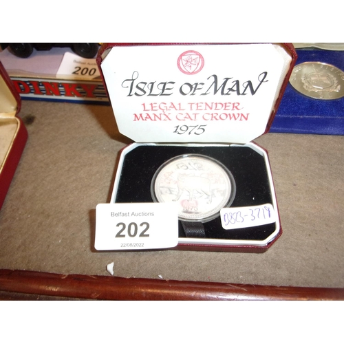 202 - ISLE OF MAN CROWN