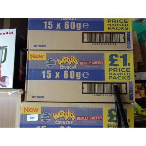 406 - BOX OF WOTSITS