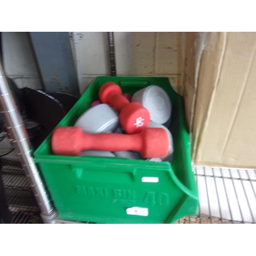 6 - BOX OF WEIGHTS