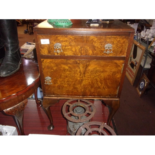 687 - EDWARDIAN CABINET