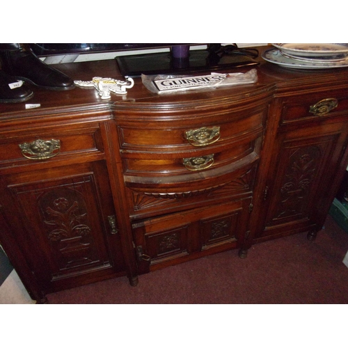 283 - EDWARDIAN SIDEBOARD