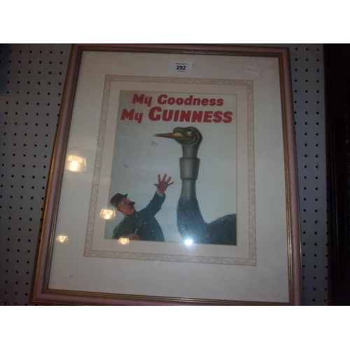 292 - GUINNESS PRINT