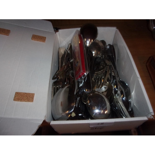 75 - QUANTITY OF CUTLERY