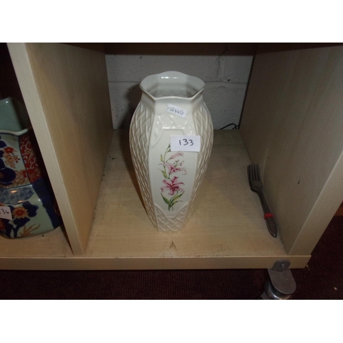 133 - BELLEEK VASE