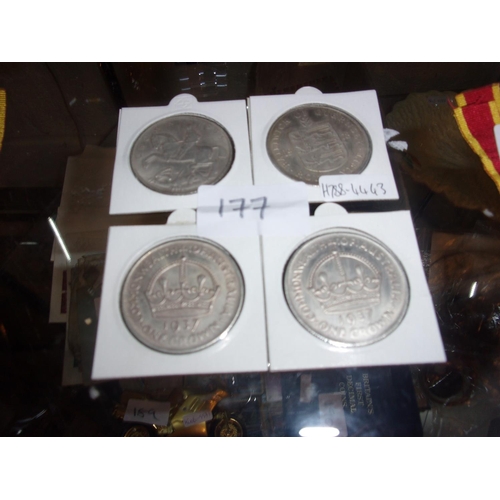 177 - 4 SILVER COINS