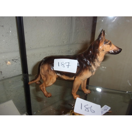 187 - BESWICK ALSATIAN