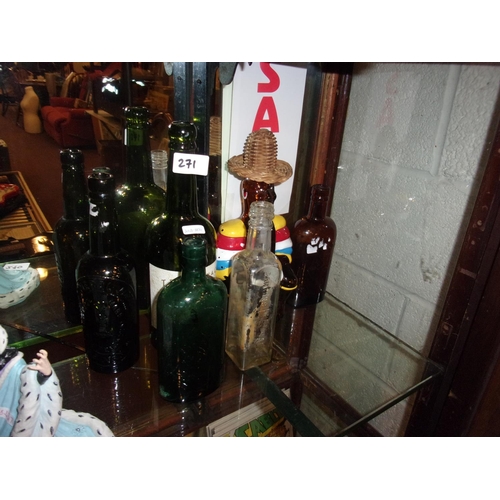 271 - VINTAGE GLASSWARE LOT