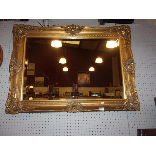 304 - GILT MIRROR