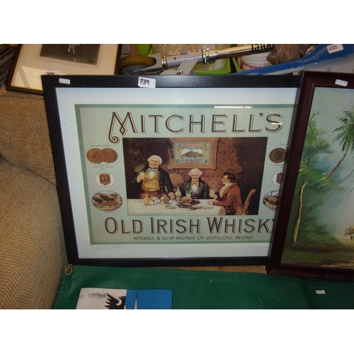 739 - LARGE MITCHELLS PRINT