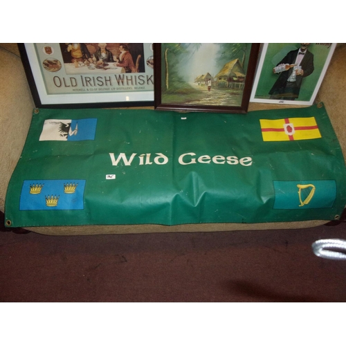 745 - IRISH GUARDS LARGE BANNER