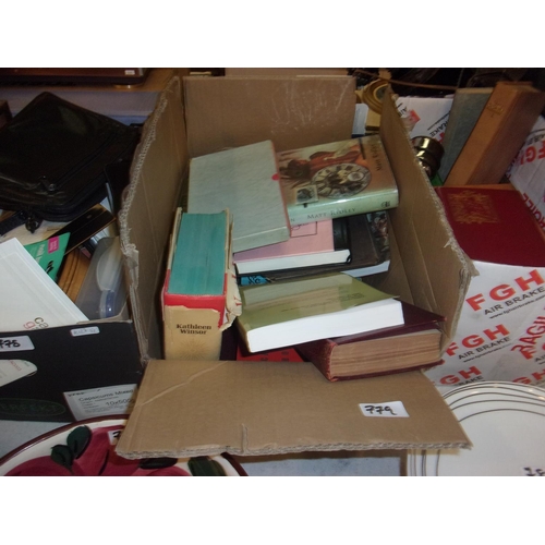 779 - BOX OF BOOKS