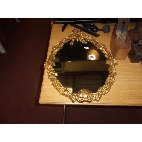 787 - GILT MIRROR