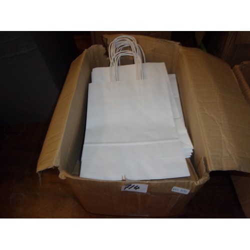 714 - BOX OF BAGS